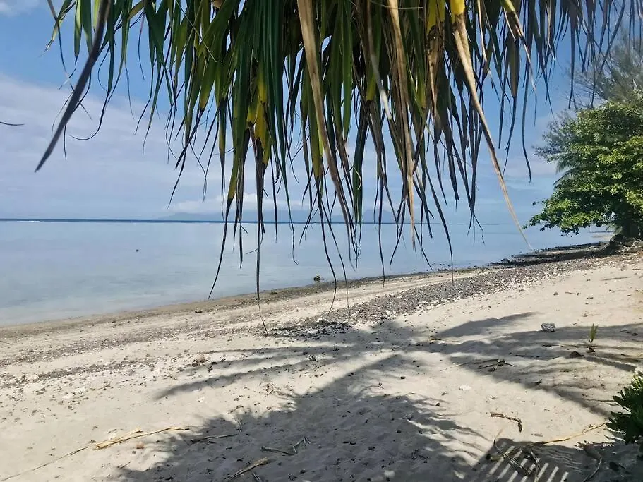 Tahatai - Private Beach, Pool, Ac, High Speed Net Paea 0*,  French Polynesia